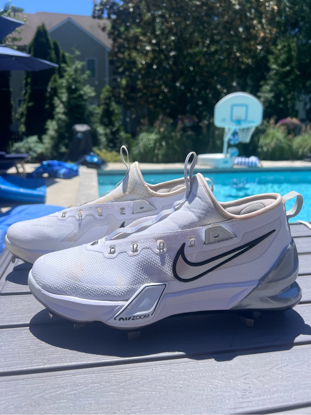 Nike Men’s Force Zoom Trout 9 Elite Metal Baseball cleats Sz 10 - Picture 5 of 10